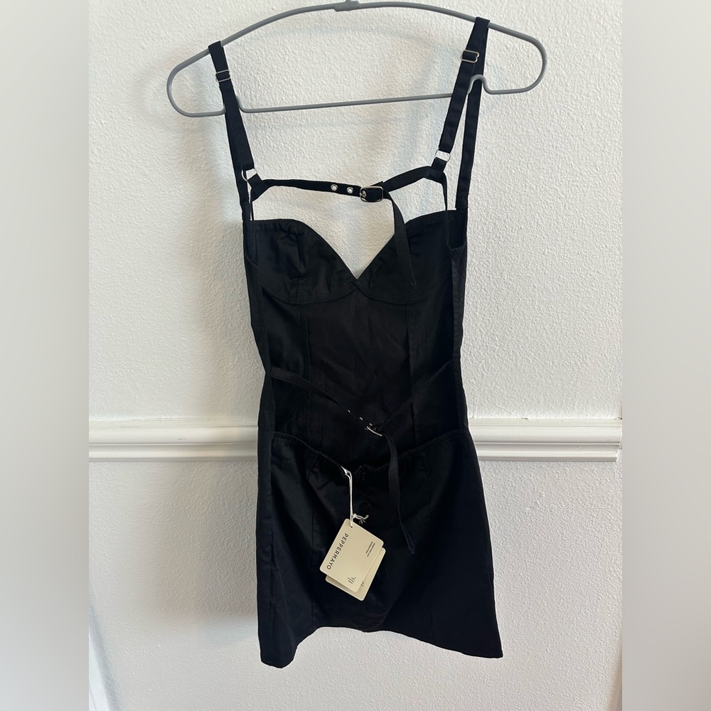 Peppermayo Black Mini Bodycon Dress - Picture 5 of 10